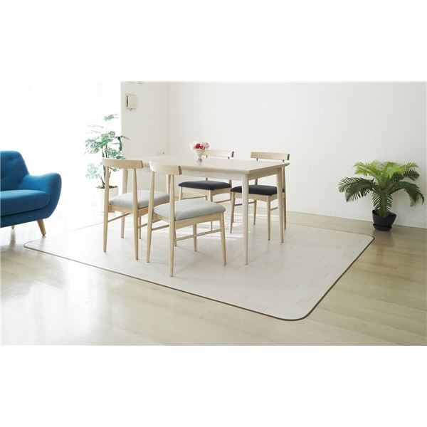 アキレス クッションフロアラグマット オフホワイト 200×250cm 11,496円