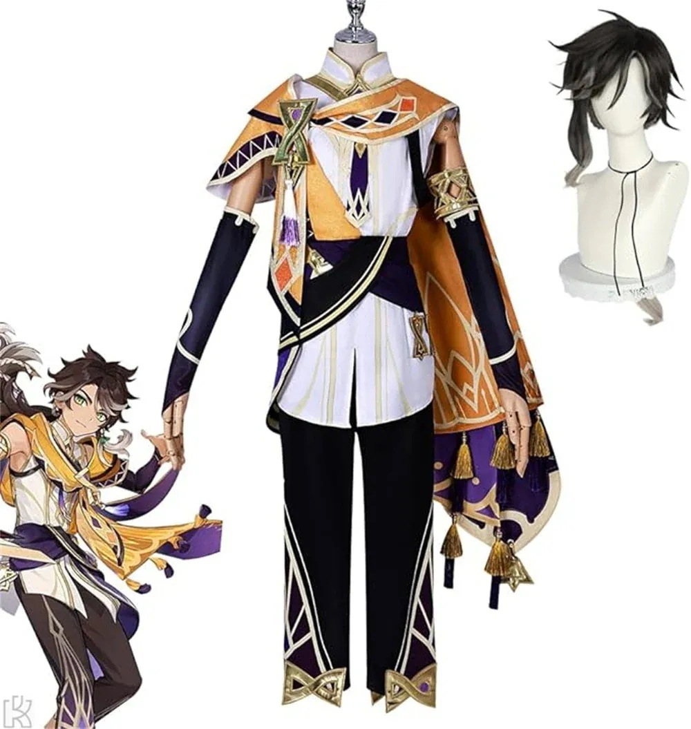 原神 げんしん セトス コスプレ 衣装 ウィッグ付き 豪華セット 大人用 仮装 文化祭 ステージ服 コスパ神 聖遺物 ハロウィン クリスマス