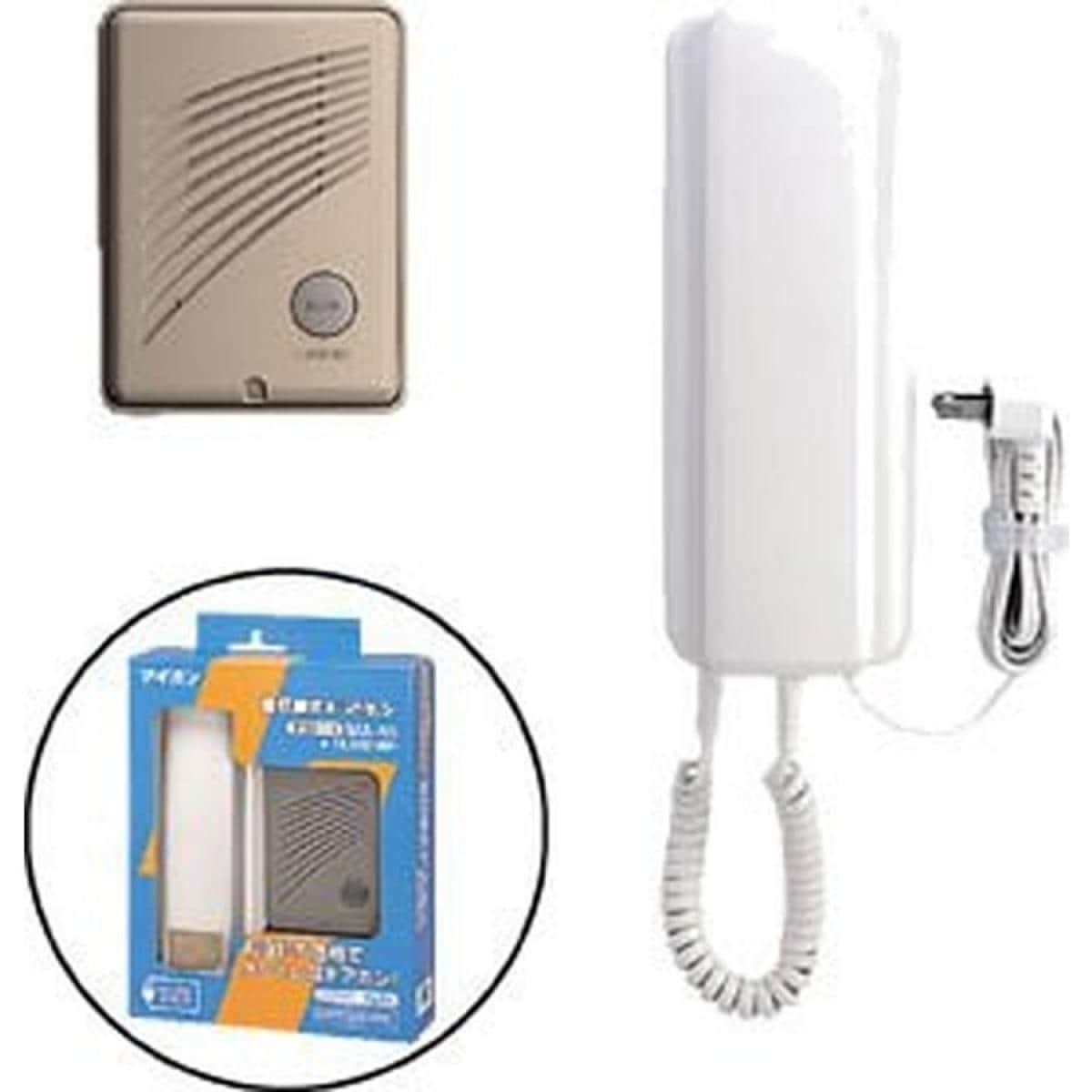 アイホン 電灯線式インターホン MA-55