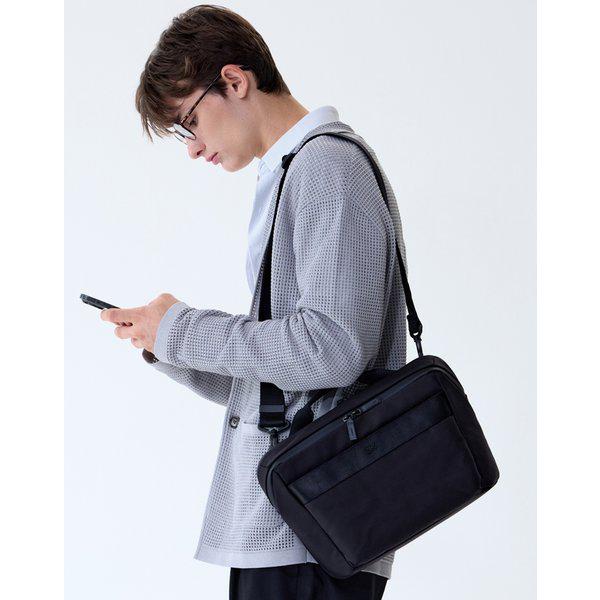 [25FW] [ALTO][アルト][iPad Pro収納]ブラック軽量クロスバッグ DBBA5F665BK