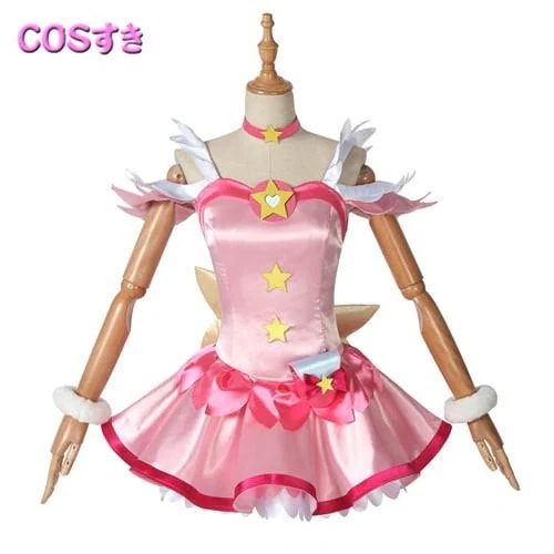 セット販売　靴付き　スタートゥインクル プリキュア 星奈ひかる キュアスター 風 コスプレ衣装 コスチューム 変装