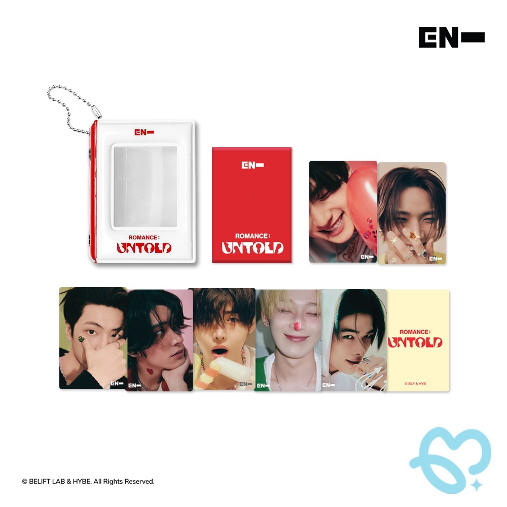 【公式/国内発送】ENHYPEN 3D LENTICULAR BINDER (ROMANCE UNTOLD Ver.)　ミニカード バインダー 全メンバー