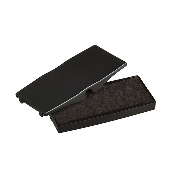 （まとめ） シャイニー スタンプ内蔵型角型印S-855専用パッド 黒 S-855-7B 1個 30セット