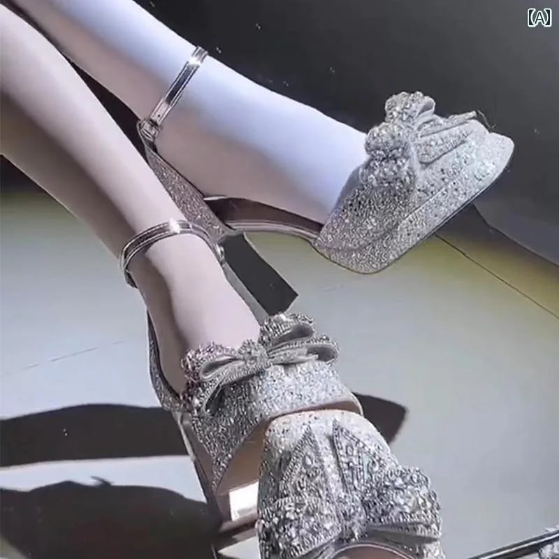 【激安】ヒール レディース パンプス 美脚 防水 ハイヒール メイン ウェディングドレス メリージェーン リボン 太ヒール 歩きやい チャンキー ウェディングシューズ ブライダル シューズ