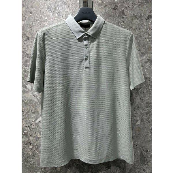 [] ライトグレー フルストレッチ クーリングカラー 半袖Tシャツ FO6621071085 [P003801789]