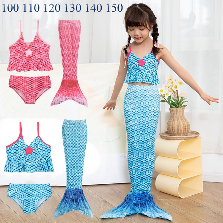 女の子 水着 人魚風 衣装 水着 セパレート 3点 キッズ 人魚姫 子ども 水着 キャンプなし 女の子 衣装 人魚姫 水着 水遊び コスプレ 衣装 子供 可愛い みずぎ パーティー プレゼント 1 5,091円
