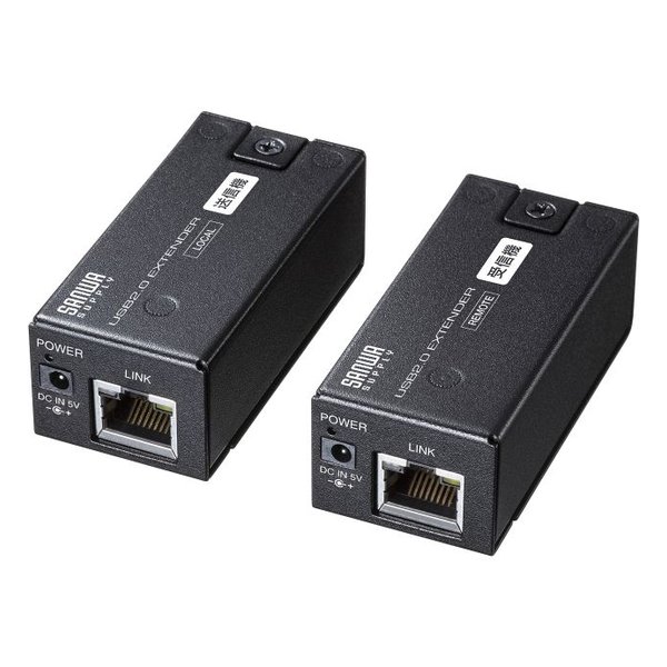 USB2.0エクステンダー 150m延長1ポート USB-EXSET5