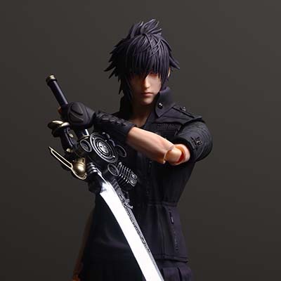 スクウェア・エニックス ファイナルファンタジーXV PLAY ARTS真 ノクティス・ルシス・チェラム フィギュア FF15 PAシン ノクティス