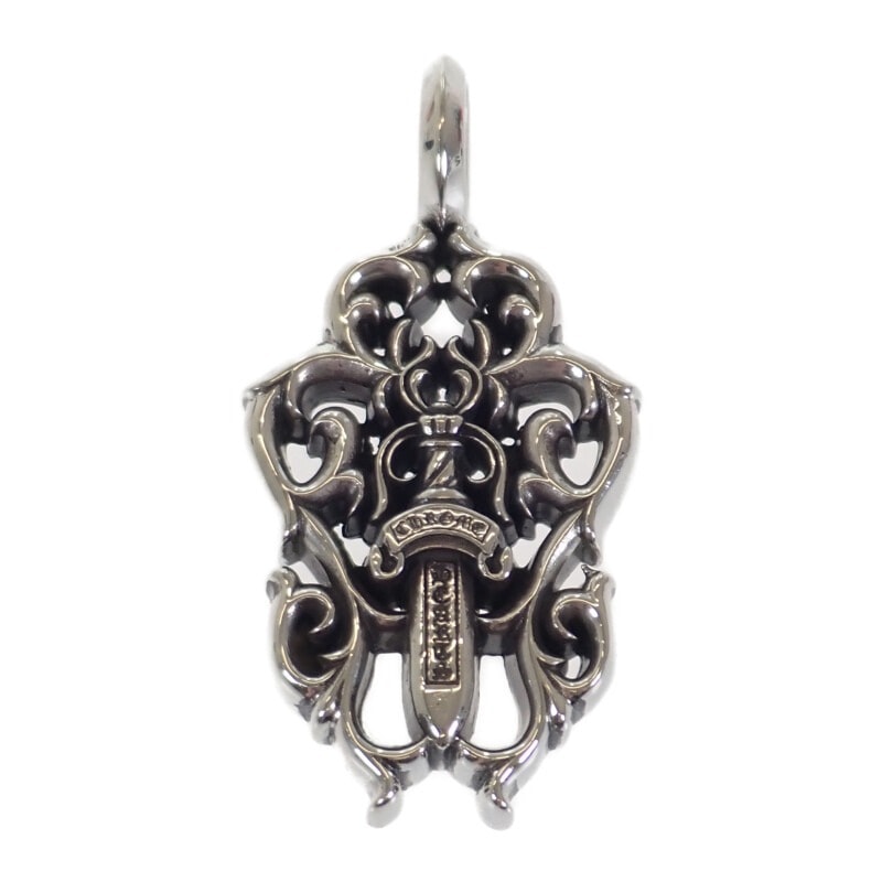 【Chrome Hearts】ヴァイン ダガー ペンダントトップ 2351-304-1605-9100 Ag925 シルバー メンズ アクセサリー