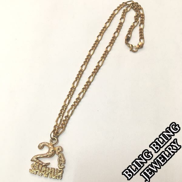 セール HIPHOPジュエリー メンズ ネックレス 04 2PAC SHAKUR ゴールド プレーティング チェーン ストリート スタイル ヒップホップ アクセサリー ブリンブリン ジュエリー H