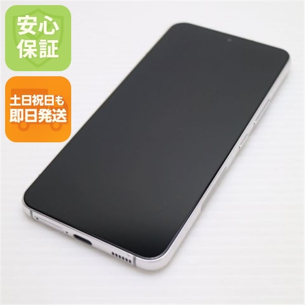 新品同様 Galaxy S22 SCG13 ファントムホワイト スマホ 白ロム 中古 土日祝発送OK 151