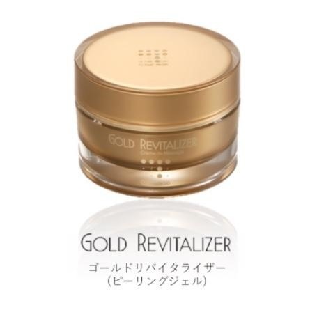 【ピーリングジェル】ゴールドリバイタライザー 50g マッサージジェル スキンケア 基礎化粧品 純金