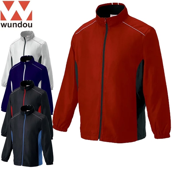 ウンドウ wundou 裏トリコットブレーカージャケット ウインドブレーカー P6700 キッズ・ジュニア ユニセックス トリコット起毛 4,672円