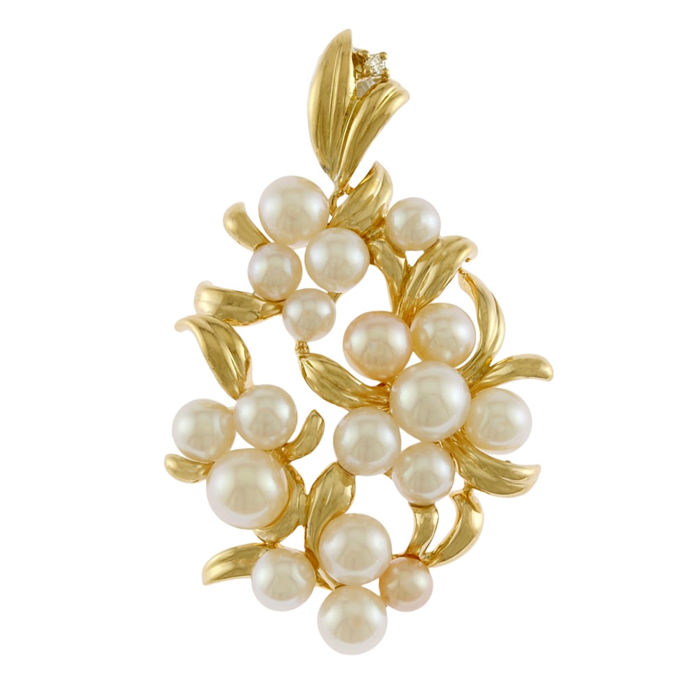 タサキ ペンダントトップ 18金 K18イエローゴールド パール TASAKI 中古 美品 249,700円