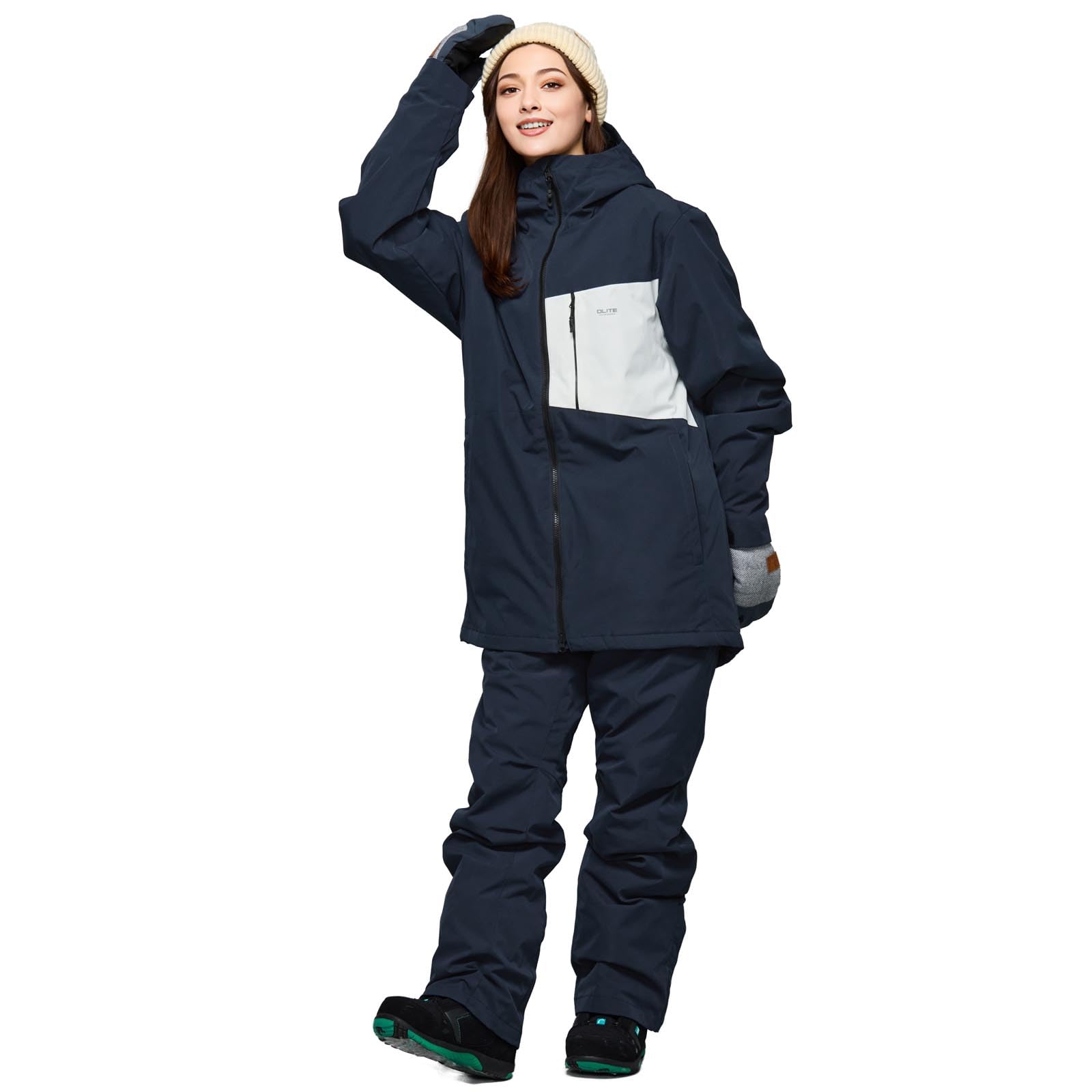 スノーボードウェア レディース 上下セット 全40パターン ジャケット パンツ セット スノボウェア スキーウェア FS-DL220506