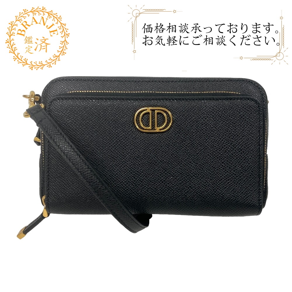 カロ レザー ショルダーバッグ ブラック レディース ブランド