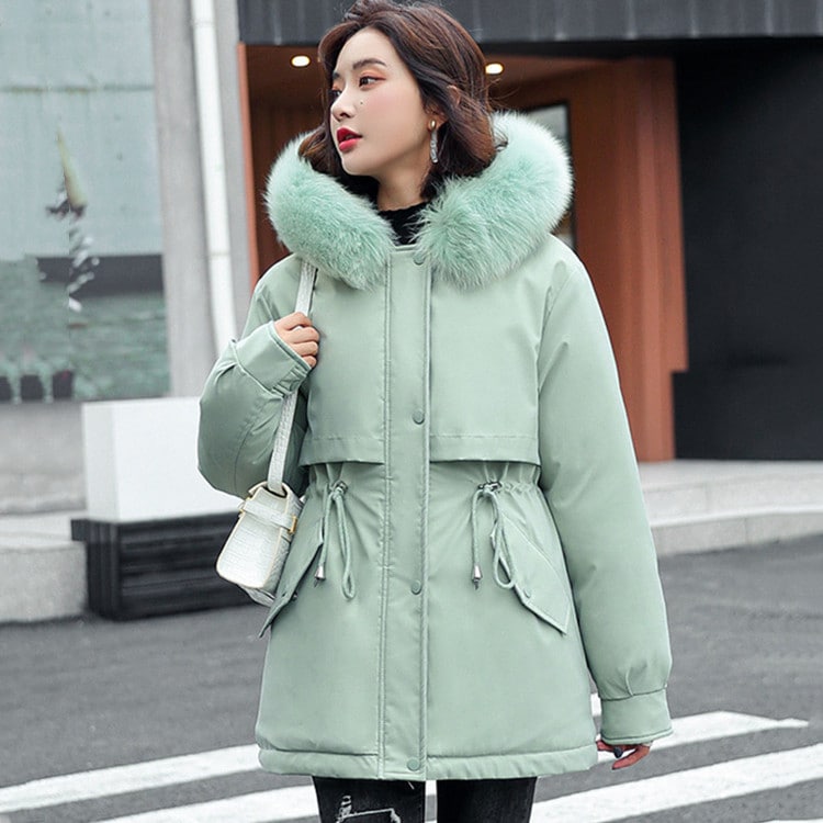 ダウンコート レディース ダウンジャケット 裏起毛 裏ボア 中綿コート 軽い 秋冬 厚手 ファー アウター 中綿ジャケット フード付き 防寒 暖かい 大きいサイズ