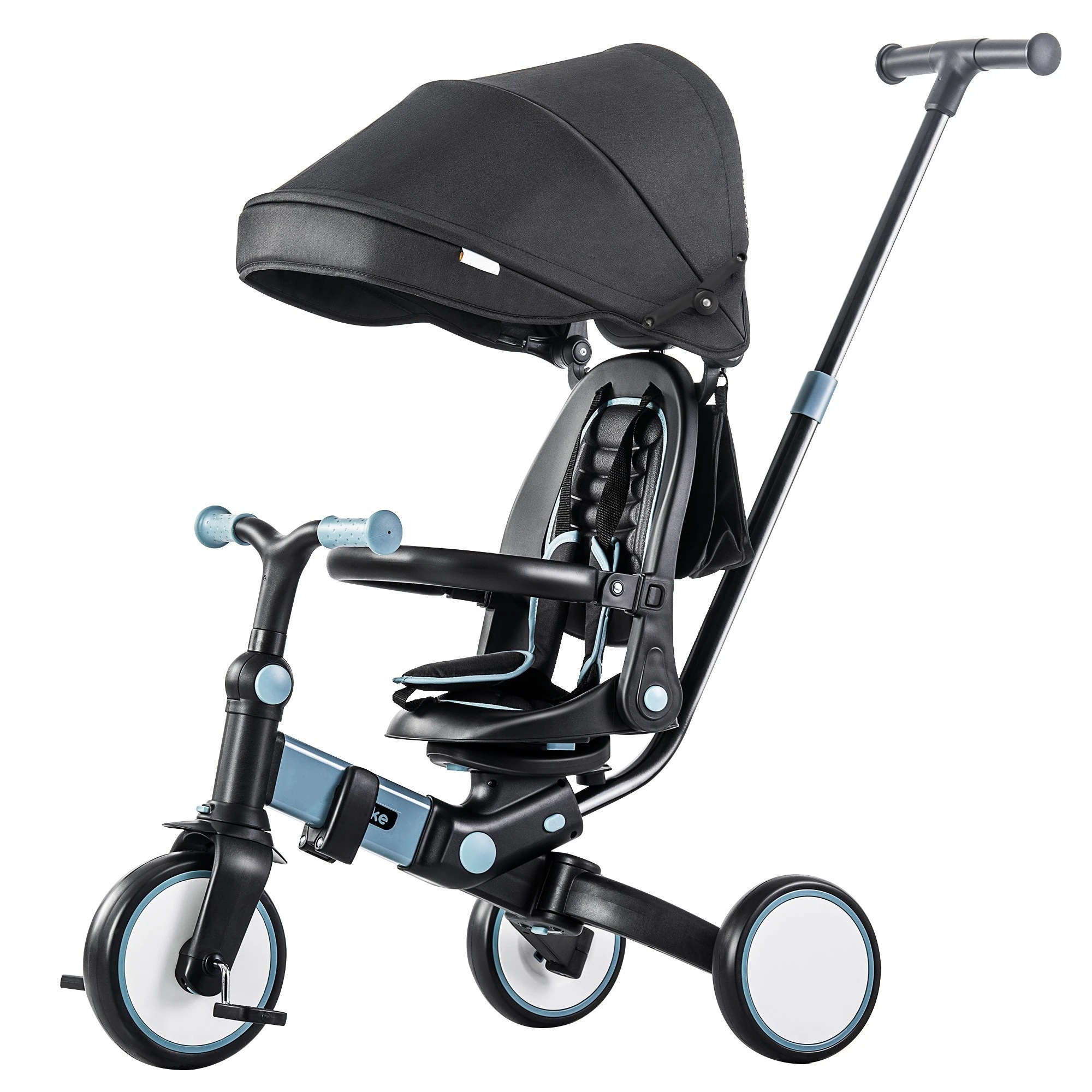 【2点購入で150OFF】【夏日限り激安SALE】子供用三輪車 折りたたみ 手押し かじとり 7in1 7WAY 1歳 2歳 3歳 ランニングバイク 座面回転 自転車 おもちゃ 乗用玩具 幼児用 キッ