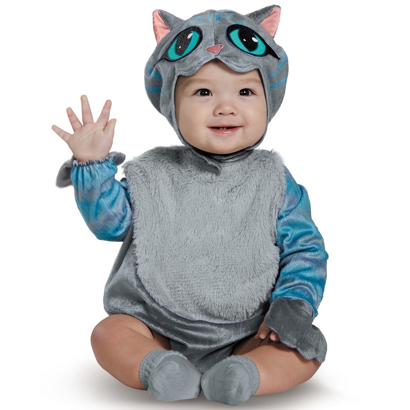 コスプレ 仮装 チェシャ猫 ベビー用 (12-18mths) 【 コスプレ 衣装 ハロウィン 仮装 コスチューム 子供 動物 アニマル 不思議の国のアリス グッズ キッズ チシャ猫 子ども用 こども