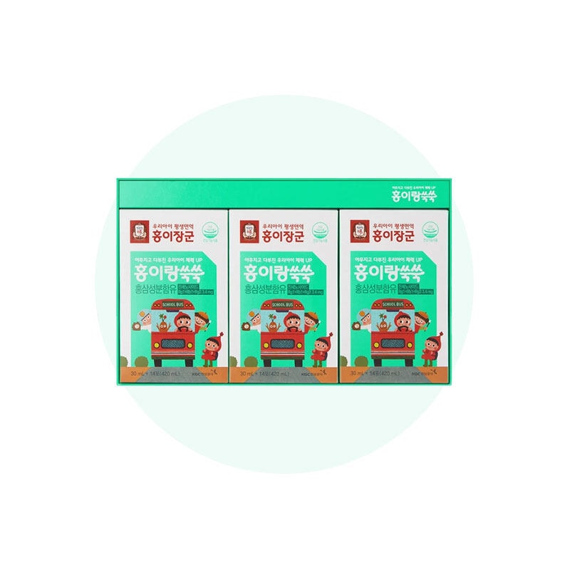 [Cheongkwanjang]キッズレッド高麗人参30ml * 42ct