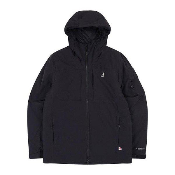 M パディング CQK KQFC-JP81640BK プリマロフト フード付きジャンパー 8164 ブラック