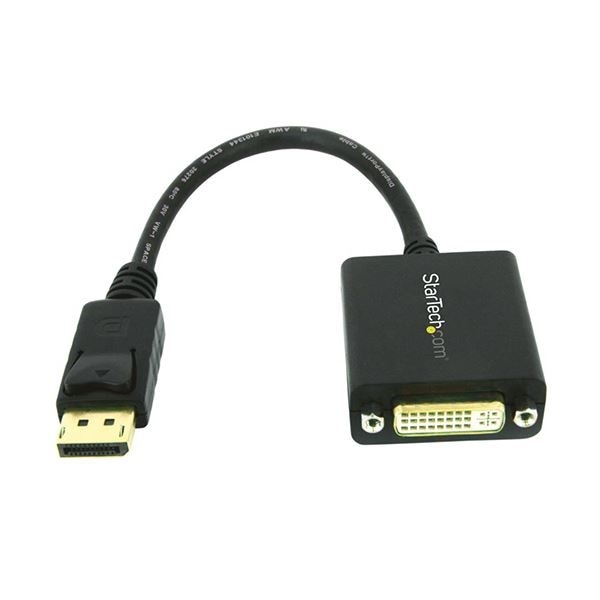 (まとめ)StarTechDisplayPort-DVI変換アダプタ 19201200 ブラック DP2DVI2 1個3セット