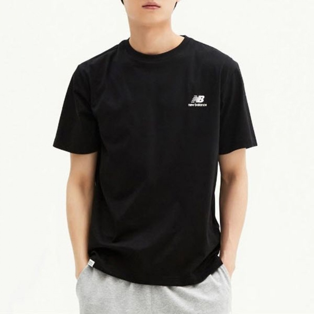 [ニューバランスシューズ] ニューバランスユニスモールロゴショートスリーブTシャツ NBNEE21013-19
