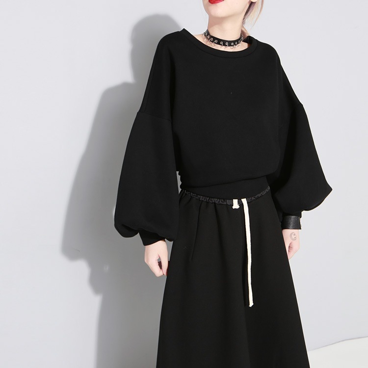 トップス スウェット リボン ボリューム袖 プルオーバー 袖あり 長袖 ボートネック 襟なし かわいい 可愛い きれいめ シンプル カジュアル 大人 上品 おしゃれ お洒落 かっこいい 大人可愛い 5,078円