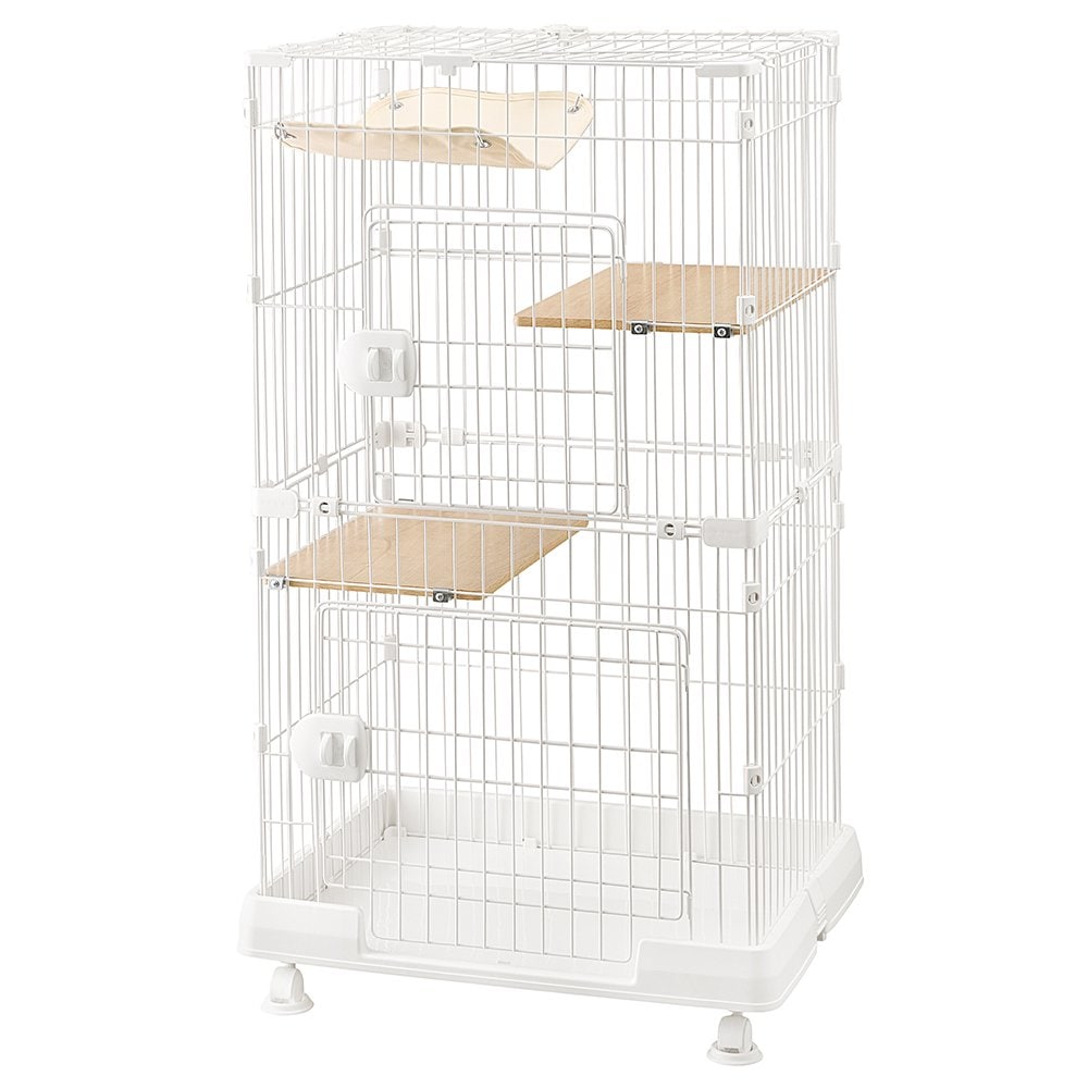 ミニキャットケージ　ハンモック付き　ＰＭＣＣ－１１５Ｈ　マットホワイト　猫　ケージ　キャットケージ　ＣＲＣ30―53―06―05―09