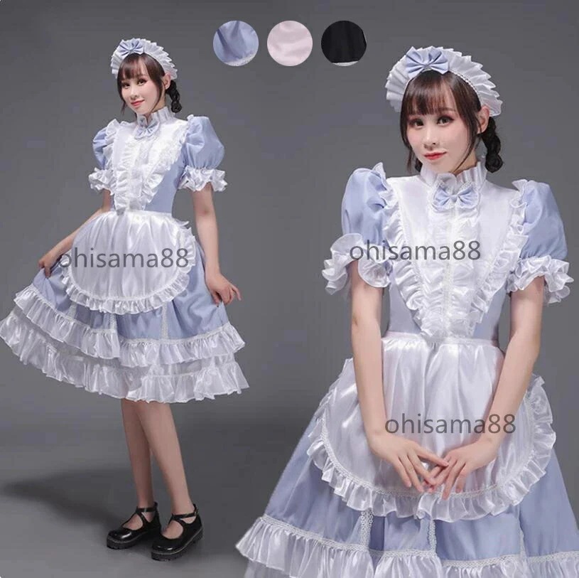 [3日出荷 最安値]高品質 メイド服 可愛い ヨーロッパ風ドレス メイドドレス 短袖 平民 プリンセスドレス 文化祭 学園祭 ステージ衣装 パーティードレス 演劇 中世貴族風 華やか お姫様ワンピース