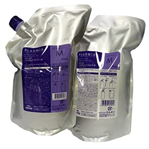 ミルボン プラーミア ヘアセラムシャンプーM 1000ml ＆ トリートメントM 1000ml 詰め