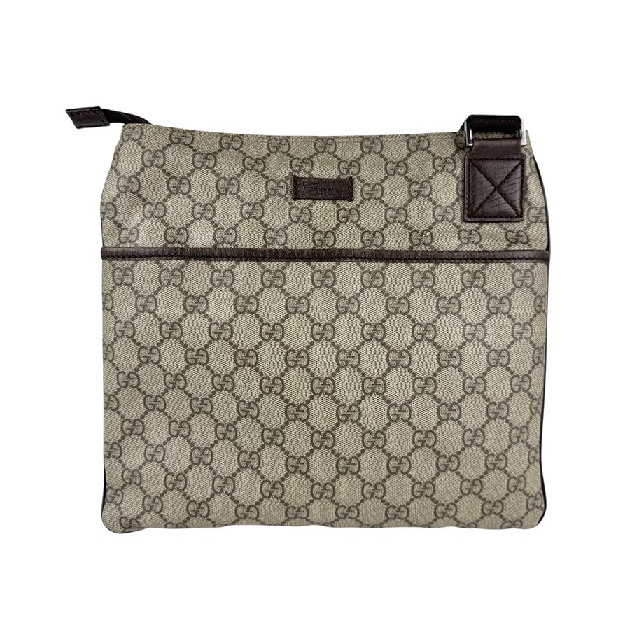 グッチ GUCCI 斜め掛けショルダーバッグ GGスプリームキャンバス ブラウン ユニセックス 141626 z6606