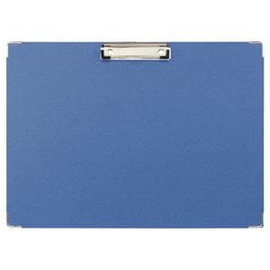 （まとめ） TANOSEE 用箋挟 A3ヨコ ブルー 1枚 [x10セット]