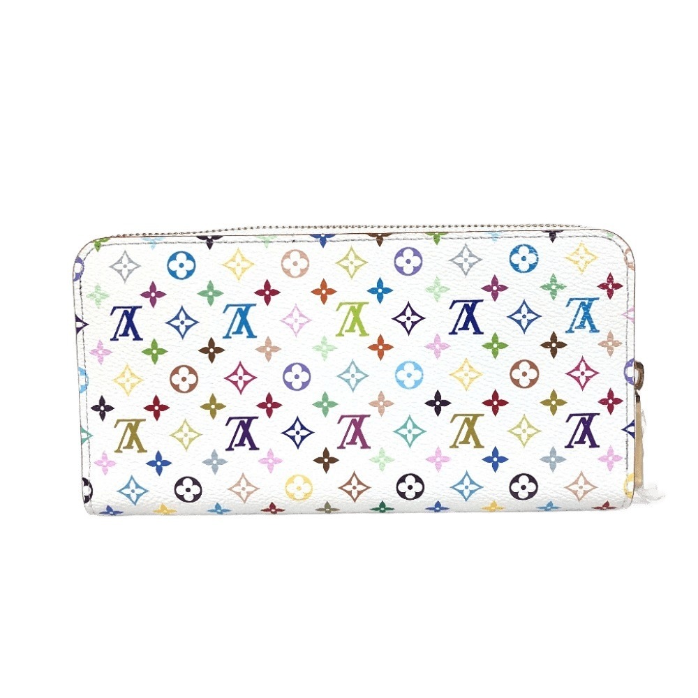 長財布 M13922 ジッピー・ウォレット 日本限定 LV × TM モノグラムマルチカラー モノグラム 村上隆 ラウンドファスナー モノグラムマルチカラーキャンバス ホワイト 99,825円