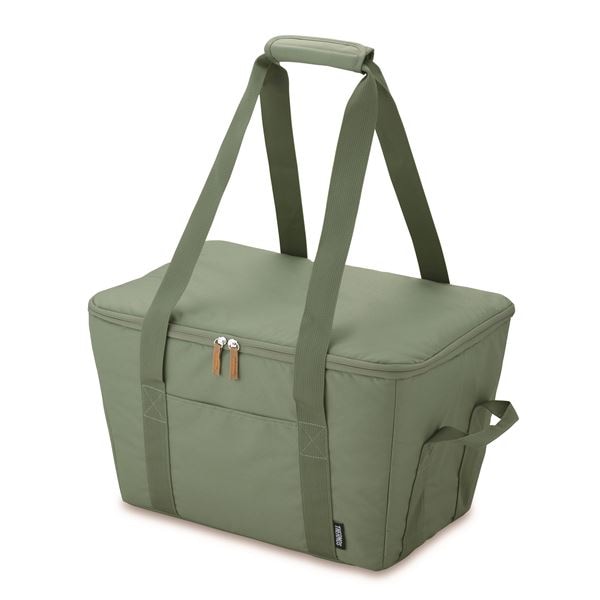 保冷買い物カゴ用バッグ 25L カーキ RFG-025