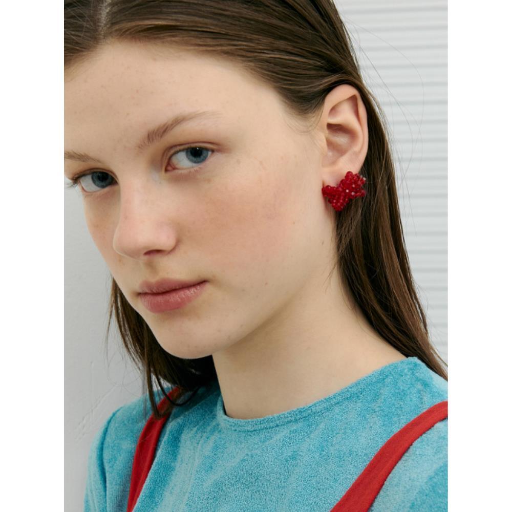 VINTAGE HOLLYWOOD Petal Ribbon Earrings VH2435EA006M