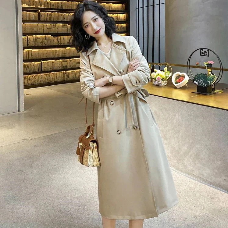 アウターチェスターコートレディースロングコート無地春秋アウターエレガント大きいサイズ