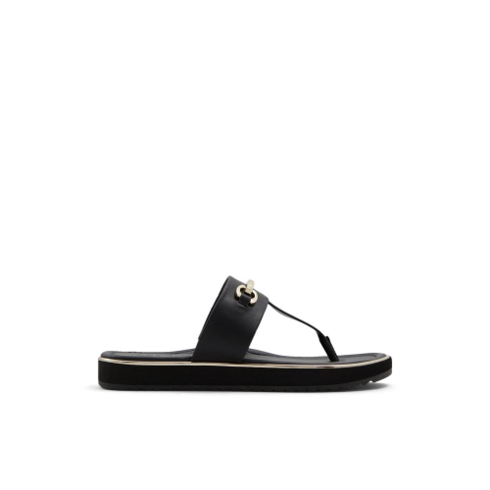 ALDO デベレナビーチサンダル-ブラック ADE1D004FZ001