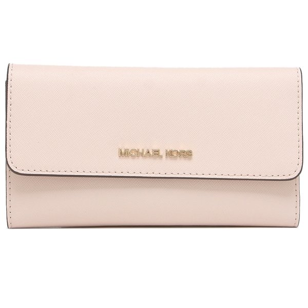 セール レディース 長財布 アウトレット 三つ折り財布 正規品 無地 レザー 財布 スナップ開閉 35S8GTVF7L