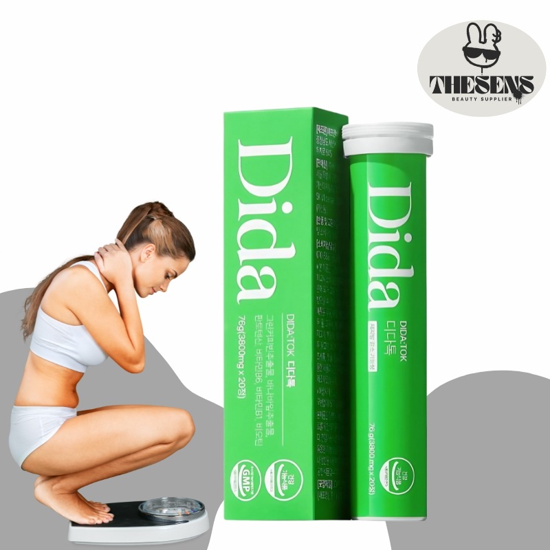 【韓国発/正規品】ディダトック 20錠（10日分）デトックスサポート 韓国製ダイエットサプリ 青みかん濃縮粉末配合 便秘解消・お腹すっきり スティックタイプ錠剤 軽量携帯パック食後スッキリケア