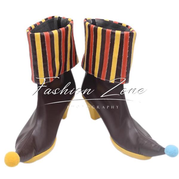 プロジェクトセカイ カラフルステージ！ feat. 初音ミク風 KAITO カイト コスプレ靴 男女兼用 シューズ 道具小物 ブーツ cosplay ハロウィン仮装 変装