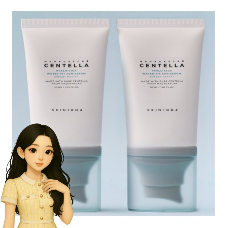 2本セット センテラ配合 水分サンクリームSPF50+ PA++++ 50ml2本ランダムサンプルギフト1
