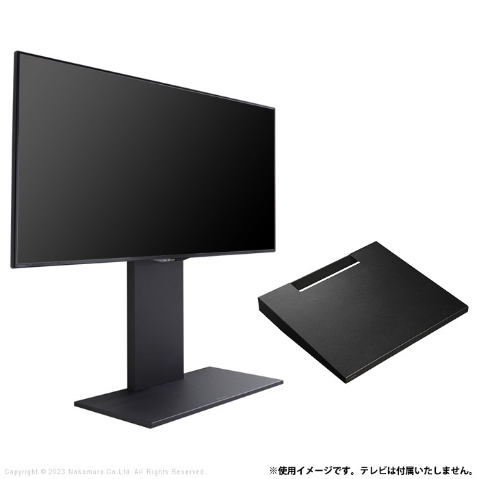 WALL インテリアテレビスタンド V2 ロータイプ + 棚板 セット WSTVA5-SB
