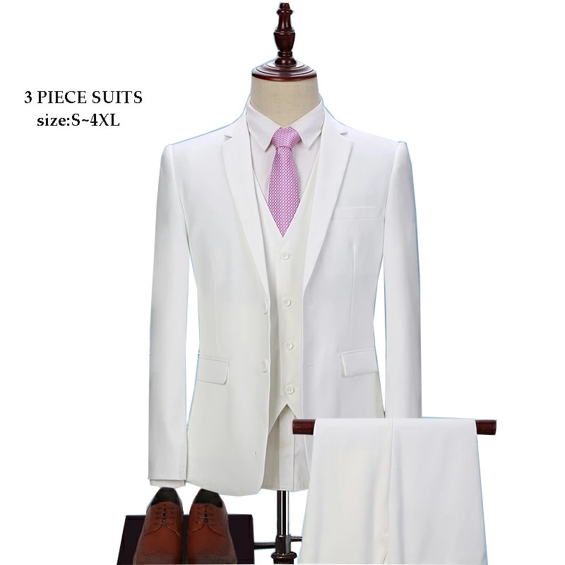 スリーピース メンズ タキシード 紳士服 スリムスーツ メンズスーツ 結婚式 フォーマルスーツ ビジネス キャリア 通勤 オフィス 入社 就職活動 面接 カジュアル おしゃれスーツ 上品 お呼ばれ 3