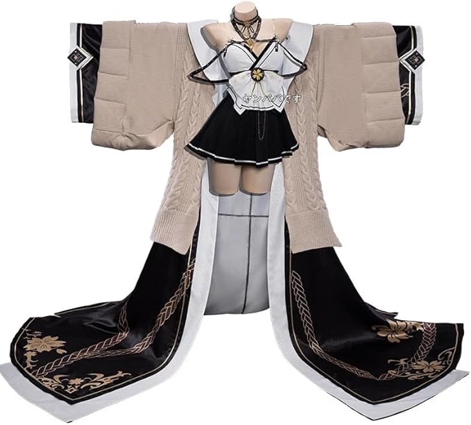 アズールレーン尾張 おわり コスプレ 衣装(ウィッグ 靴別売り)