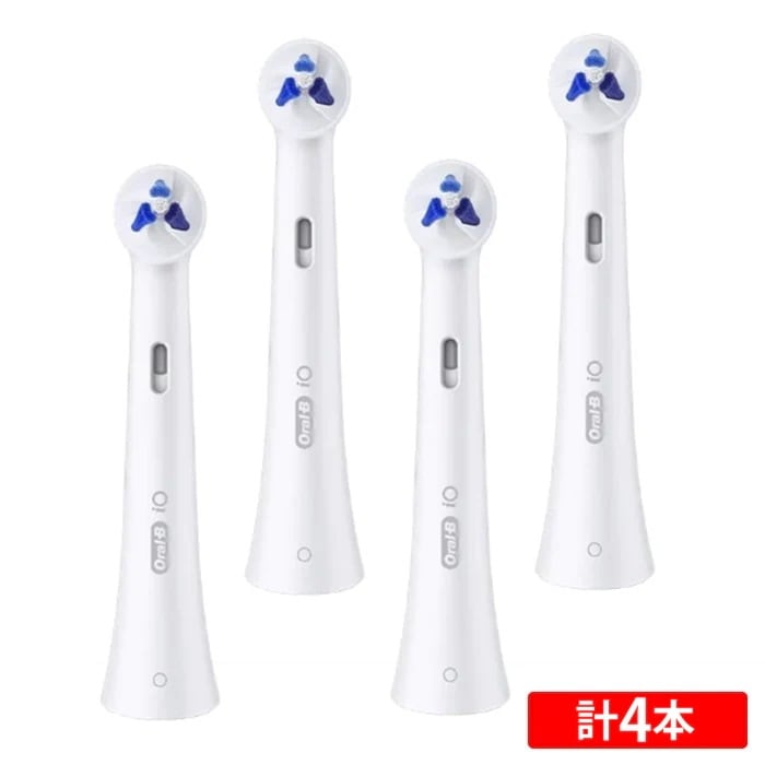 オーラルB iOシリーズ専用 電動歯ブラシ用 替えブラシ 2本入×2セット （計4本） ターゲットクリーン IORBTG-2EL-2SET