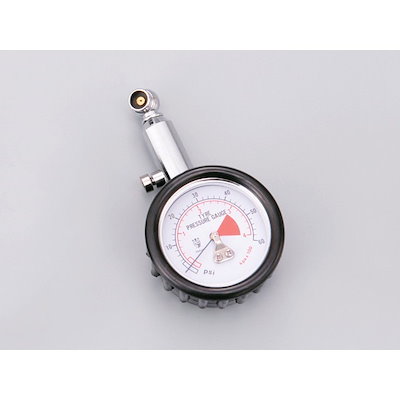 他サイト： D64045 [小型タイヤエアゲージ 首振りタイプ]の商品画像