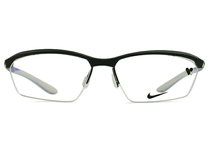 メガネ 7140af 004 57サイズ マットブラック / ブルー 大きい メンズ めがね 眼鏡 nk2