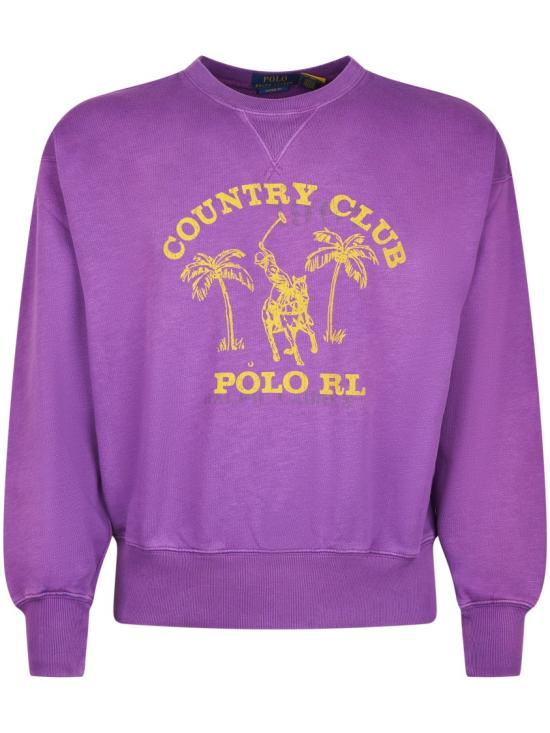 POLO RALPH LAUREN Men Tops 710B13518003 Purple