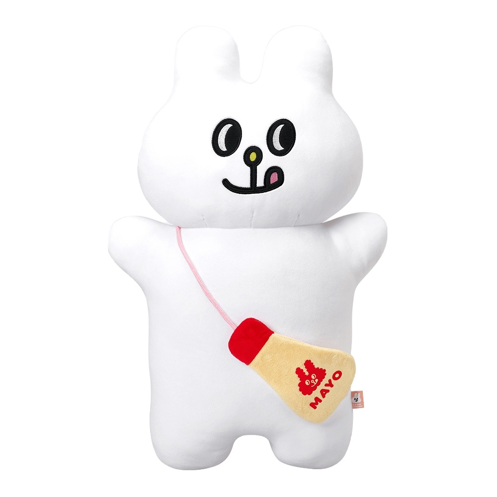 [ミミワールド公式] バーニーコンビニマヨモチ ロングクッション
